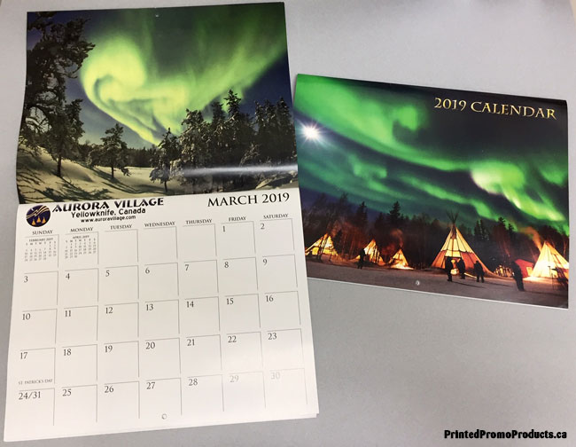 Wall flip photo calendars